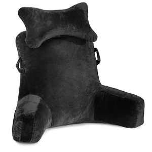 Oreiller de lecture de soutien du cou de grande taille en velours de cristal repose-dos assis dans le <span class=keywords><strong>lit</strong></span> oreiller de soutien du corps oreiller de lecture - Product Image 1