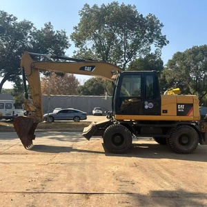 Excavatrice sur chenilles Caterpillar M317D2 d'occasion, 17 tonnes, modèle 2019, composants essentiels (roulements et PLC), offre spéciale, prix bas - Product Image 1