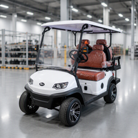 Voiturette de golf Chuanliang Strong Power 4 places blanche 50-70 km/h 90 km – Navette polyvalente pour clubs, complexes hôteliers, aéroports, campus et communautés