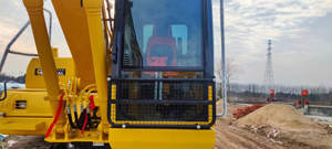 Ko-Matsu Excavadora de, 16 toneladas, marca japonesa, precio bajo, buena calidad, tamaño medio, motor de núcleo de excavadora, engranaje de caja de cambios - Product Image 2