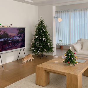 Ensemble de table de canapé d'appoint en bois massif de style nordique bureau de centre de café et de thé de loisirs élégant et durable - Product Image 5