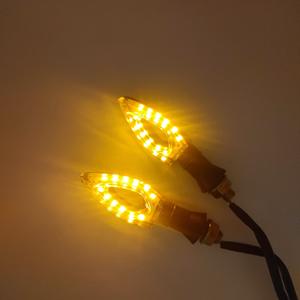 ไฟเลี้ยว LED สีเหลืองอำพัน 12V คุณภาพสูง สำหรับตกแต่งรถมอเตอร์ไซค์ ระบบไฟส่องสว่างระดับพรีเมียม - Product Image 6