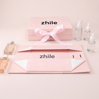 Boîte de rangement de luxe mince magnétique pour protège-dents et appareils orthodontiques, conforme aux normes de santé, en carton