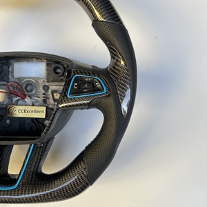 Volant en fibre de carbone au design exceptionnel pour <span class=keywords><strong>Ford</strong></span> <span class=keywords><strong>EcoSport</strong></span> - Product Image 3