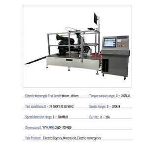 कारखाने प्रत्यक्ष दो पहिया इलेक्ट्रिक मोटरसाइकिल चेसिस टेस्टर थोक आईएसओ मोटरसाइकिल चेसिस डायनामीटर - Product Image 4