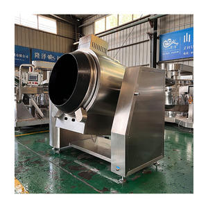 <span class=keywords><strong>Robot</strong></span> de Cocina Giratorio Antiadherente para Tiras de Carne a Gas/Eléctrico, Máquina Automática para Cocinar Fideos con Agitación para Cocina Central - Product Image 3