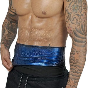 Chaleco Moldeador para Hombre, Material PU, Capa Interior Azul, Ropa Deportiva para Fitness - Product Image 3