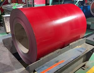 RAL3028 Hergestellt in China Fabrikpreis 0,3mm Dicke DX51D <span class=keywords><strong>PPGI</strong></span> PPGL Spule Vorlackierte Farbbeschichtete Verzinkte Stahlspule - Product Image 4
