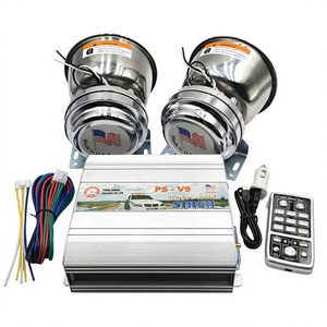 600w allarme auto senza fili <span class=keywords><strong>sirena</strong></span> <span class=keywords><strong>sirena</strong></span> corno 12v 18 avviso sonoro altoparlante - Product Image 4