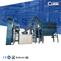 Broyeur Clirik HGM grande capacité pour kaolin 800-2500 mesh 1-18 T/h Ligne de production de matières premières céramiques