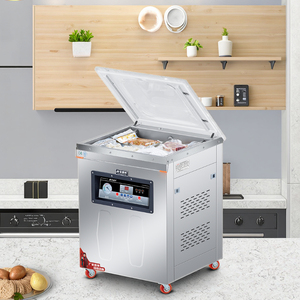 Electric Single Chamber Pulp Fully Automatic Vacuum Sealing Machine for Food Preservation Film & Pouch Packaging - Product Image 1