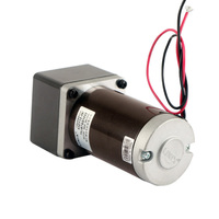 Linix Offre Spéciale qualité 12V monophasé totalement fermé à bas régime servomoteur à courant continu