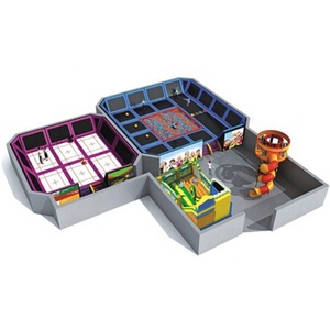 <span class=keywords><strong>Interior</strong></span> de gran colorido profesional niños trampolín elástico <span class=keywords><strong>cama</strong></span> - Product Image 5