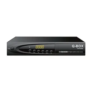 DVD combo T2 S2 Set Top Box qbox vệ tinh TV Receiver hỗ trợ ăng ten truyền hình kỹ thuật số miễn phí CE 1080p ca TV Receiver nút V8 Nova màu xanh - Product Image 1