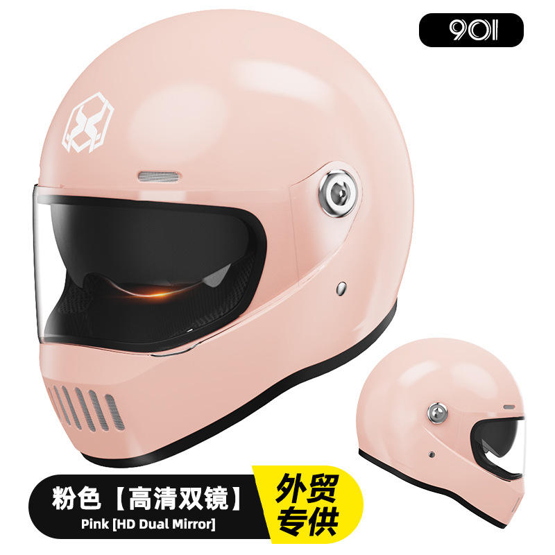 สีชมพู-กระจกคู่ HD