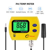 Nouveau pH-mètre durable, analyseur d'acidimètre avec rétroéclairage PH-991, résolution 0,01, testeur de pH pour aquarium, piscine, eau