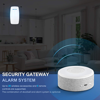 Home Alarm System 9-Piece Kit-Wireless WiFi Portable DIY Smart Security System Tuya App Alert 1 Year Warranty Rechargeable