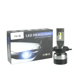 明るさの強化50WLEDヘッドライトF16H4カーライト自動車用ランプ、1200フィートの視認性