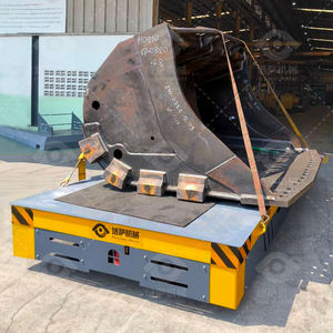 Accu-aangedreven 20T elektrische bestuurbare transportwagen met 360 graden besturing voor het hanteren van transformatoren - Product Image 3