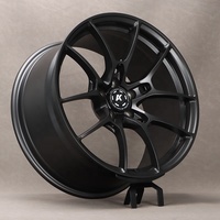 Jantes de course sportives de style Black Ray forgées sur mesure Wangu, adaptées à Porsche GT3 GT4 Audi SQ5 Volkswagen et BMW
