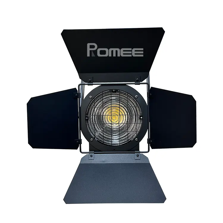 Professional 200w warm /cool white/2in1 LED fresnel light stage profile spotlight for film and television studio fill lighting