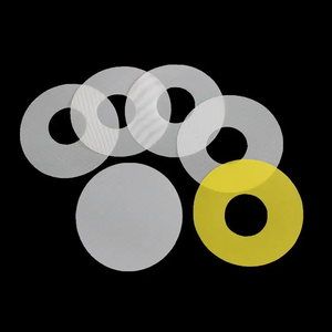 Disco Filtrante in Nylon per Serigrafia a <span class=keywords><strong>Prezzo</strong></span> Competitivo, Rete in Poliestere Bianca e Gialla, Misure 180 195 200 230 250 305 Mesh - Product Image 1