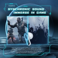 Nouveautés : Écouteurs Bluetooth 6.0 Theta Gamer ENC, écouteurs intra-auriculaires à basses profondes, écouteurs sans fil TWS, écouteurs Bluetooth