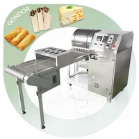 Feuille Samosa Restaurant Round Prix Egg Crepe Skin Wrapper Roll Making Machine à pâtisserie automatique