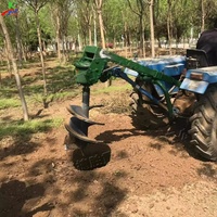 Offre Spéciale : Tarière de Terre à Haute Efficacité pour Tracteur à 3 Points, Idéale pour la Plantation d'Arbres Fruitiers et l'Excavation de Trous dans les Terres Agricoles