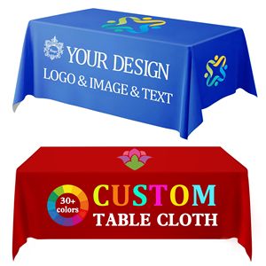 ผ้าปูโต๊ะโพลีเอสเตอร์แบบเรียบง่าย ลายการ์ตูน ปรับแต่งได้ สำหรับงานธุรกิจ ใช้ในบ้าน โรงแรม ทนทาน <span class=keywords><strong>เป็น</strong></span>มิตรกับสิ่งแวดล้อม - Product Image 1