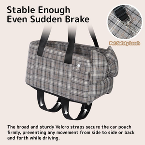 Venta al por mayor barato transpirable nuevo diseño llevar cachorro bolsa de transporte para mascotas para perro gato coche viaje asiento de seguridad para mascotas - Product Image 2