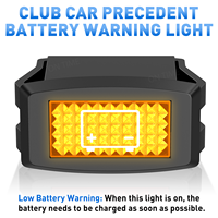 Luz de Advertencia de Batería de 48V con Lectura CDM Compatible con Club Car Precedent/Tempo/Onward 2014-UP Carro de Golf Eléctrico 103993901 105152301