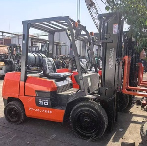 Lift Truck Forklift Used Cheap Forklift Diesel Forklift FD25 FD30 for Sale 7/10 Ton WITH GASOIL in Shanghai FOR SALE - Product Image 2