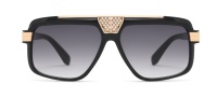 Nouvelles Lunettes de Soleil Photochromiques Rétro Rectangulaires Pilote Classiques Chunky, Bestseller Transfrontalier, Vintage Unisexe UV400, Tendance Homme 2026