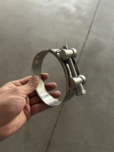 Collier de serrage en T robuste en acier inoxydable 304, réglable, style européen, pour tuyaux haute pression, applications marines et industrielles - Product Image 5