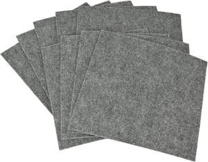 Tapis en feutre tissé épais de qualité supérieure, antidérapant, luxueux, pour sols durs, voiture, camping, forme personnalisable, lavable, adapté aux animaux domestiques - Product Image 1