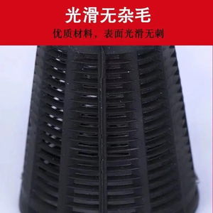 Cage à appâts de pêche en plastique et acier inoxydable, durable, pour la pêche au fond, plateforme de lancer, dispositif d'alimentation - Product Image 4