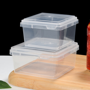 Boîte à Tiramisu à Mille Feuilles de 10 cm, en PP de Qualité Alimentaire, Résistante aux Hautes Températures, Boîte Carrée pour Gâteau, Adaptée au Micro-ondes et au Réfrigérateur - Product Image 2