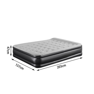 Matelas gonflable de lit d'air de taille double de reine contemporaine meubles gonflables robustes et stables modernes chambre d'école d'hôpital de maison - Product Image 6
