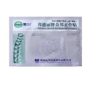 Shaanxi zhongbang ZB-Parche ortopédico para aliviar el dolor de los huesos, parche para artritis reumatoide