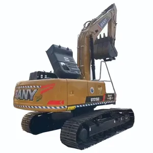 Excavadoras harga usadas baratas, máquina excavadora sy215c SANY, equipo de maquinaria usada, excavadora usada