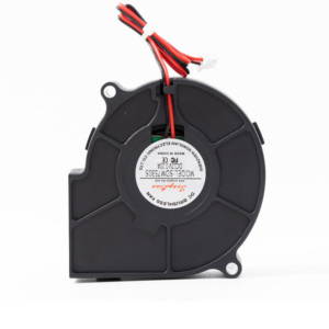 מאוורר <span class=keywords><strong>DC</strong></span> 7530 75x75x30 מ\\\"מ <span class=keywords><strong>12V</strong></span> 24V עם מסב כדורי, פונקציית PWM FG, עמיד באש ועמיד למים, למושב רכב, USB, מנגל, מכשיר מתנפח - Product Image 4