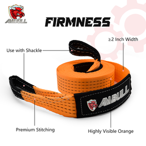 สายพ่วงรถ Ambull สายรัดโพลีเอสเตอร์5ม. ความแข็งแรงสูงของโรงงานมืออาชีพ - Product Image 3
