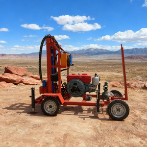 Дизельный буровой станок для скважин глубиной до 260 м, 12 л.с./22 л.с./30 л.с., портативный, съемный, для домашнего использования, от производителя - Product Image 3