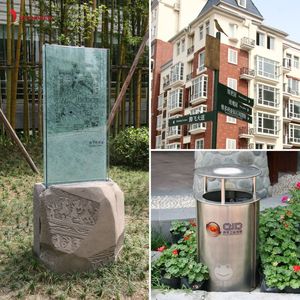 BrandnewSign Outdoor Pylon Sign Wayfinding Signpost 3D Sign logo Wall Mount Signage Stand Pylône Sign pour l'extérieur - Product Image 3
