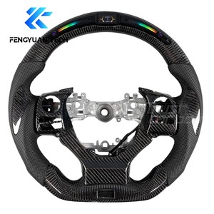 <span class=keywords><strong>Volant</strong></span> chauffant personnalisé en fibre de carbone avec LED pour Lexus Is250/Is350/Ls430/Rcf/Isf/GS35/gs300 2013 2014 2015 2016 2017 2020 <span class=keywords><strong>2022</strong></span> - Product Image 2