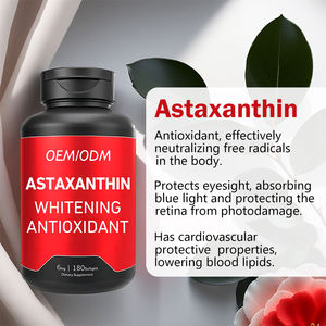 แอสตาแซนธินสำหรับผู้ใหญ่แคปซูลเพิ่มความขาวให้สารต้านอนุมูลอิสระวิตามิน12มก. - Product Image 3
