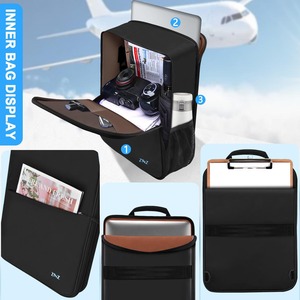 ZINZ Laptop <b>Backpack</b> <b>Large</b> Capacity Interior Compartment Unisex Business Travel <b>Backpack</b> - Product Image 3
