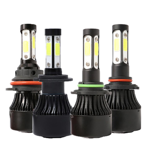 Bombilla LED CSP de Cuatro Lados para Faros Delanteros, Haz de Luz Estable, Refrigeración por Ventilador, Reemplazo de Halógeno con Tres Opciones de Color para Compradores B2B - Product Image 1