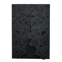 Vente directe usine NOUVEAU Cartes d'invitation d'anniversaire BBL Style 3D Impression UV 4 couleurs Pelliculage mat Papier couché DIY Fête américaine
